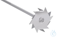 Dissolver-Rührer Rührwerkzeug, Dissolverrührer, Rührer Ø 80 mm, Wellen-Länge 350 mm  Inhalt: 1 Stück