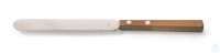 Apothekerspatel 235mm/125mm/20mm Apothekerspatel, Holzgriff, Chromstahl, Klinge 125 x 20 mm,...