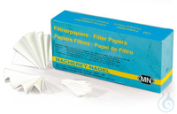 Faltenfilter 90mm | 100ST Filterpapiere-Faltenfilter, Typ 615 1/4, mittelschnell filtrierend, Ø...