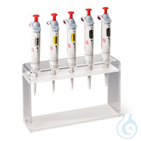 Pipettenständer Rotilabo®-Pipettenständer, Acrylglas, B 280 x H 165 x T 80 mm  Inhalt: 1 Stück