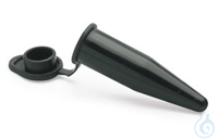 Rotilabo Reaktionsgefäße 1,5 ml | 500ST ROTILABO®-Reaktionsgefäße schwarz, PP, graduiert, 1,5 ml...