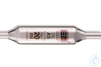 Vollpipette Klasse AS 25ml | 6st. Vollpipetten Klasse AS, braun graduiert, AR-GLAS®, L 530 mm, 25...