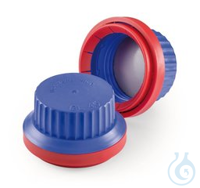 Originalitätsverschluss aus PP 10st. Originalitätsverschl., GL 45, blau, PP, Originalitätsring...