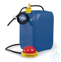 Otal-Fußpumpe m.Schlauch U.Hahn 1ST OTAL-Fußabfüllpumpe Schlauch mit Hahn, PP, 12 l/min, für...