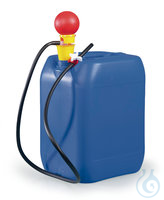 Otal-Handpumpe m.Schlauch U.Hahn 1ST OTAL-Handabfüllpumpe Schlauch mit Hahn, PP, 12 l/min, für...