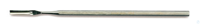 Mikro-Pulverspatel, Gerade, Blatt- 1ST Mikro-Pulverspatel, gerade, 6-Kantgriff, Edelstahl 18/10,...