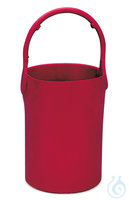 Transporteimer, rot, für 2,5-4,5 l-Flaschen 1 St. Sekuroka®-Flaschentransporteimer, rot, für 2,5...