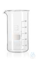 Becherglas 3000ml, Hohe Form | 1ST Becherglas, hohe Form, DURAN®, mit Teilung und Ausguss, 3000...