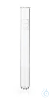 Reagenzgläser 10x75mm | 100ST Reagenzgläser, Bördelrand, DURAN®, dickwandig, 4 ml  Inhalt: 100 Stück