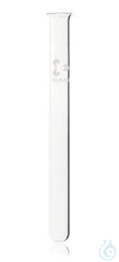 Reagenzgläser 10x100mm | 100ST Reagenzgläser, Bördelrand, DURAN®, dickwandig, 5 ml  Inhalt: 100...