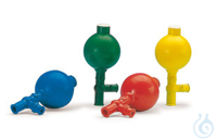 Pipettierball, Rot Rotilabo®-Sicherheits-Pipettierball Flip, rot, Naturkautsch., f. Pip. 20-100...