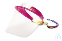 Gesichtsschirm Neonpink | 1ST Gesichtsschirm Polysoft, PC, neonpink, ultraleicht  Inhalt: 1 Stück