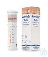 Teststäbchen Quantofix® Sulfit 100 St. Teststäbchen Quantofix®, Sulfit, L 95 x B 6 mm,...