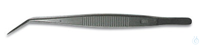 Pinzette mit PTFE-Überzug Spitz-Gebogen Pinzette mit PTFE-Überzug, spitz-gebogen, rostfreier...