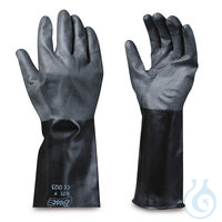Butyl-Handschuhe SHOWA 874R, gr 7 1pa Butyl-Handschuhe SHOWA 874R, Größe 7, Stärke 0,35 mm...