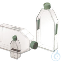 Suspensionskulturflaschen, 650 ml 40ST Suspensionskulturflaschen, PS, steril, mit...