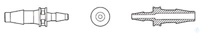 Rotilabo-Mini-Schlauch-Reduktions- 10ST Rotilabo®-Mini-Schlauch-Reduktionsst.,PP, gerade,...