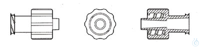 Rotilabo-Luer-Verbinder Llm Auf Lw 10ST Rotilabo®-Luer-Verbinder, PP, transparent, LLM auf LW...