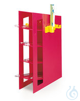 Rotilabo-Pipettenrack, Rot 1ST Rotilabo®-Pipettenrack, ABS, rot, für Messpipetten 0,1 - 25 ml...
