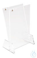 ß-Strahlenschutzschirm 1ST Sekuroka®-Schutzschirm, Acrylglas, Schutz vor Betastrahlung  Inhalt: 1...