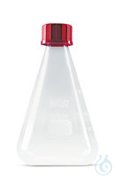 Erlenmeyer-Kolben 100 ml | 1ST Erlenmeyerkolben, DURAN®, mit DIN Gewinde und Teilung, 100 ml...