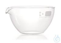 Abdampfschalen 170 ml 10ST Abdampfschalen, DURAN®, mit Ausguss, 170 ml  Inhalt: 10 Stück