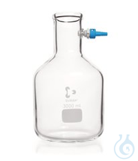Saugflaschen Flaschenform 20000 ml Saugflasche, DURAN®, Flaschenform, 20000 ml, mit KECK Montage...