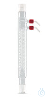 Dimroth-Kühler | 1ST Dimroth-Kühler, NS 29/32, L 250 mm, mit Kunststoffoliven  Inhalt: 1 Stück