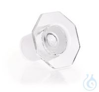 Glasstopfen Halbhohl Ns 29/32 10ST Glas-Stopfen, halbhohl, DURAN®, achteckig, Normschliff 29/32...