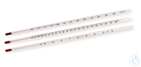 Glasthermometer -10 bis + 250°C Standard-Glasthermometer, Messbereich -10 bis +250 °C  Inhalt: 1...