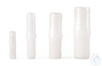 Schlauchverbinder HDPE Durchlass 15 mm 10 St. Rotilabo®-Schlauchverbinder, HDPE, weiß, Durchlass...