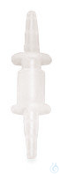 Schnellkupplungen PE 4-5mm 10ST Rotilabo®-Schlauch-Schnellkupplungen, PE, natur, Durchlass 2 mm...