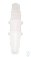 Schnellkupplungen PE 11-14mm | 10ST Rotilabo®-Schlauch-Schnellkupplungen, PE, natur, Durchlass 7...