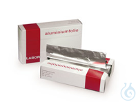 Aluminiumfolie, 0,013mm, 230x270mm 200 St. 1 Box Aluminiumfolienzuschnitte im, Spenderkarton,...