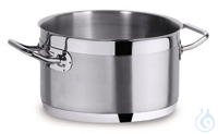 Edelstahl-Topf 2,5 l, 1 St. Edelstahl-Topf, Edelstahl 18/10, 2,5 l, Ø 160 mm, H 130 mm, Deckel...