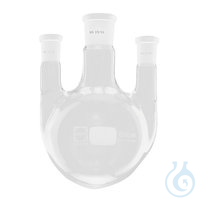 Dreihals-Rundkolben 500ml 1ST Dreihals-Rundkolben, DURAN®, 500ml, SH parallel, NS 29/32, MH NS...