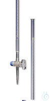 Büretten m.Schellbachstreifen 10 ml 2ST Büretten mit Schellbachstreifen, Kl. B, DURAN®, gerader...
