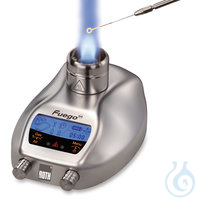 Gas-Sicherheitsbrenner Fuego | 1ST Sicherheits-Laborgasbrenner Fuego SCS, B 103 x T 130 H 49 mm,...