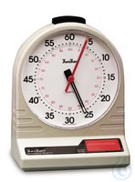 Analog-Tischstoppuhr Quarzgesteuert Analog-Tischstoppuhr, quarzgesteuert, Messber. 0 - 60 min,...