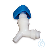 Auslaufhahn Abgewinkelt f.Rotilabo 1ST Auslaufhahn, HDPE, abgewinkelt, für Rotilabo®-Kanister...