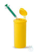 Sicherheitsbehälter Mini 10ST Sicherheitsbehälter Mini, PP, Ø 50 mm, Höhe 107 mm, 170 ml  Inhalt:...
