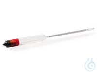Aräometer, 40-50 °Bé, ohne Thermometer 1 St. Dichte-Aräometer nach Baumé, ohne Thermometer,...