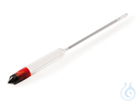 Dichte-Aräometer 0,900 bis 1,000 1ST Dichte-Aräometer, ohne Thermometer, Messbereich 0,900 -...