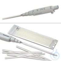 Halmpipette Acura Manual 810, 1/0,1 ml 1St. Halmpipette Acura® manual 810, Halmspitze, 100 + 1000...