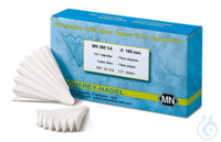 Faltenfilter, Phosphatfrei, | 100ST Phosphatfreie Faltenfilter, Typ MN 280 1/4, Ø 125 mm  Inhalt:...