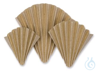 Faltenfilter MN 620 1/4, genarbt, 100St Filterpapiere genarbt, Typ MN 620 1/4, ungebleicht, Ø 320...