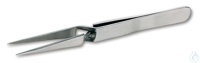 Pinzette Gerade, Spitz, Selbst- 1ST Selbstspannende Pinzette, gerade, spitz, Edelstahl 18/8, L...