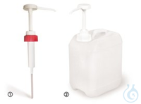 Dosierpumpe mit DIN 60 Verschluss | 1ST Dosierpumpe für RBS-Kanister, HDPE, 100 ml/Hub  Inhalt: 1...