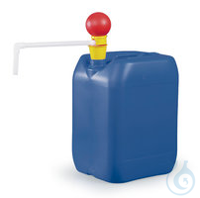 Otal-Handpumpe mit Auslaufbogen, 1ST OTAL-Handabfüllpumpe mit Auslaufbogen, PVDF, 20 l/min, für...