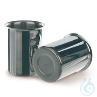 Rotilabo-Becher aus Edelstahl | 1ST Rotilabo®-Becher, rostfreier Edelstahl 18/10, 250 ml  Inhalt:...
